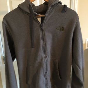 North Face Fleece Zip-Up Hoodie